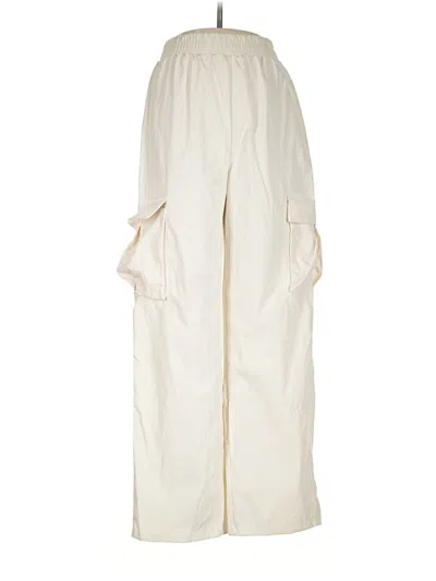 Pre-owned Unbranded Cargo Pants In Ivory