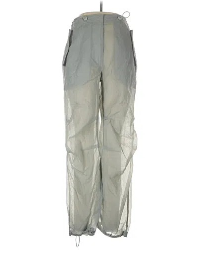 Pre-owned Unbranded Cargo Pants In Silver