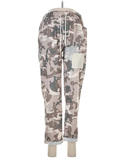 Pre-owned Unbranded Cargo Pants In Silver