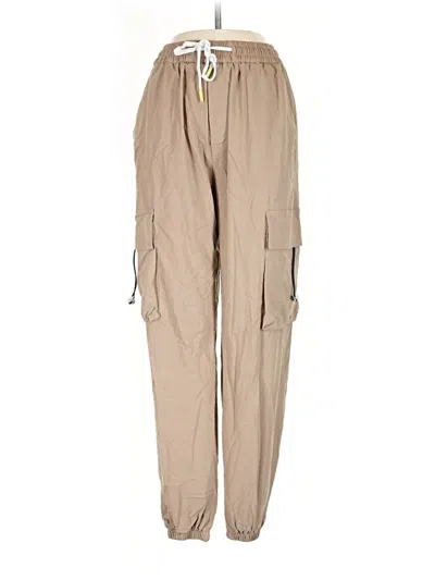 Pre-owned Unbranded Cargo Pants In Tan