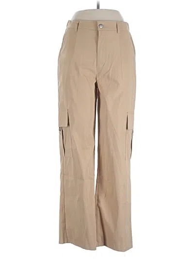 Pre-owned Unbranded Cargo Pants In Tan