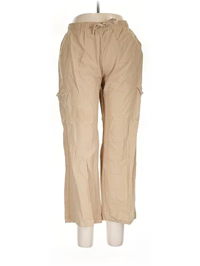 Pre-owned Unbranded Cargo Pants In Tan