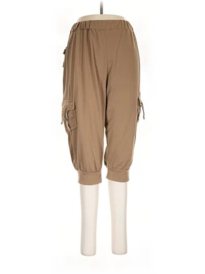Pre-owned Unbranded Cargo Pants In Tan