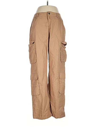 Pre-owned Unbranded Cargo Pants In Tan