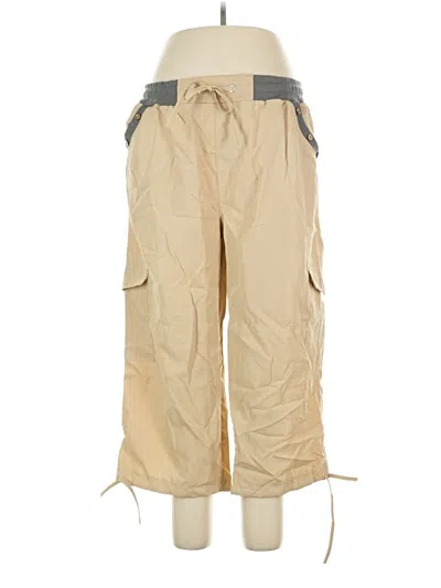 Pre-owned Unbranded Cargo Pants In Tan