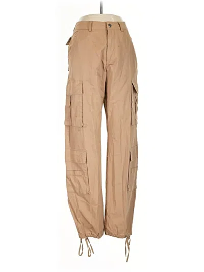 Pre-owned Unbranded Cargo Pants In Tan