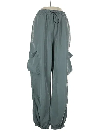 Pre-owned Unbranded Cargo Pants In Teal