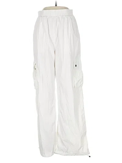 Pre-owned Unbranded Cargo Pants In White