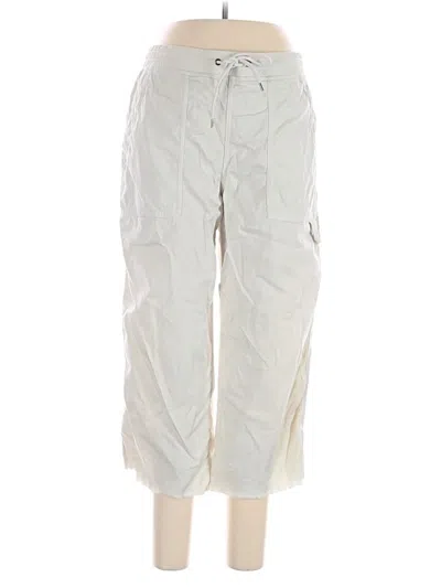 Pre-owned Unbranded Cargo Pants In White
