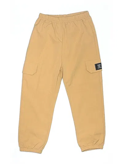 Pre-owned Unbranded Kids' Cargo Pants In Yellow