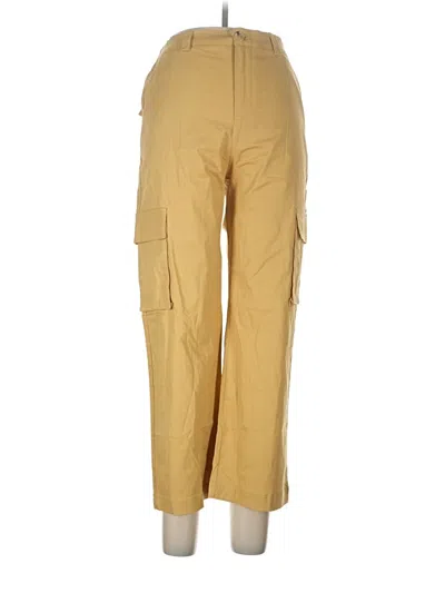 Pre-owned Unbranded Cargo Pants In Yellow