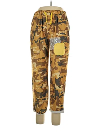 Pre-owned Unbranded Cargo Pants In Yellow