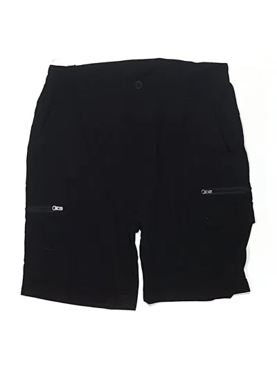 Pre-owned Unbranded Cargo Shorts In Black