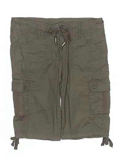 Pre-owned Unbranded Cargo Shorts In Green