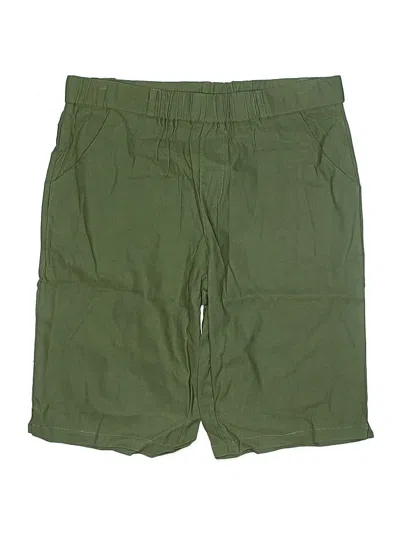 Pre-owned Unbranded Cargo Shorts In Green