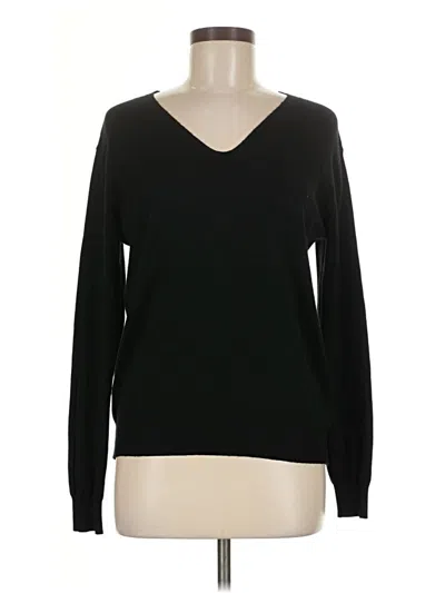 Pre-owned Unbranded Cashmere Pullover Sweater In Black