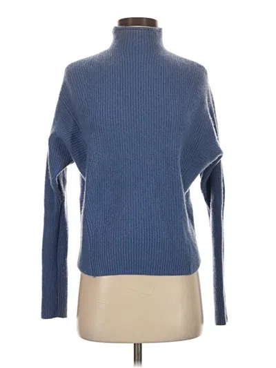 Pre-owned Unbranded Cashmere Pullover Sweater In Blue