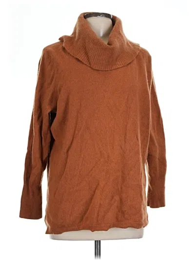 Pre-owned Unbranded Cashmere Pullover Sweater In Brown
