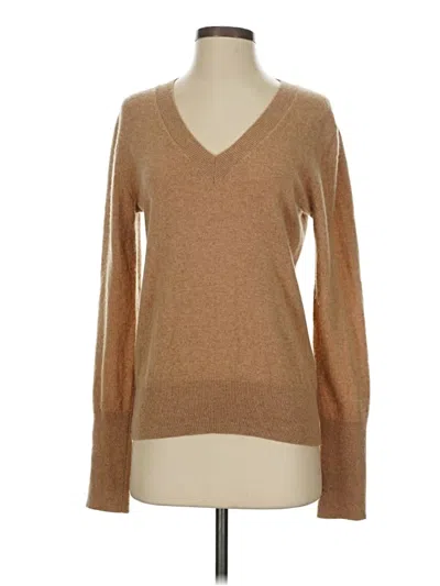 Pre-owned Unbranded Cashmere Pullover Sweater In Brown
