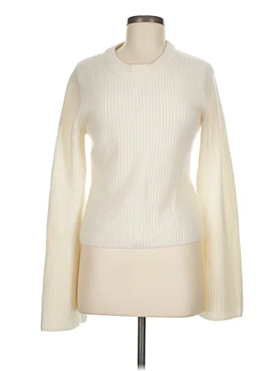 Pre-owned Unbranded Cashmere Pullover Sweater In Ivory