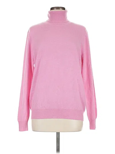 Pre-owned Unbranded Cashmere Pullover Sweater In Pink