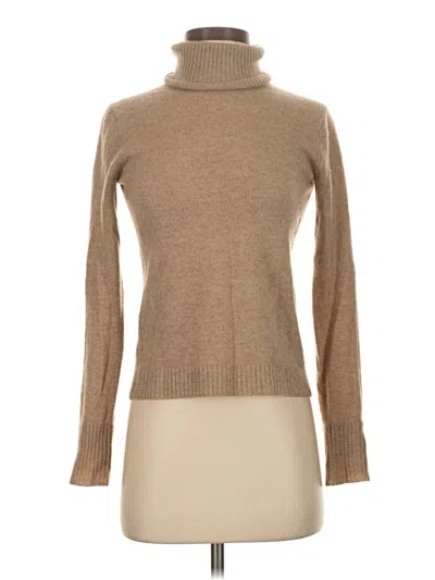 Pre-owned Unbranded Cashmere Pullover Sweater In Tan