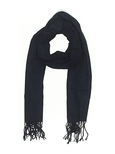 Pre-owned Unbranded Cashmere Scarf In Blue