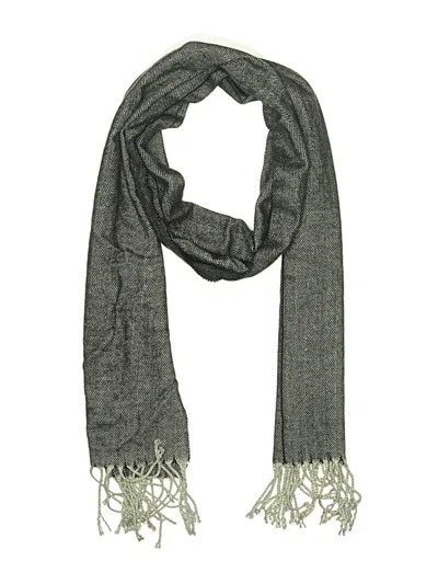 Pre-owned Unbranded Cashmere Scarf In Gray