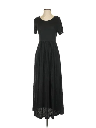 Pre-owned Unbranded Casual Dress In Black