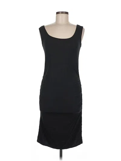 Pre-owned Unbranded Casual Dress In Black