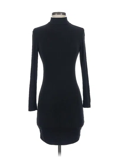 Pre-owned Unbranded Casual Dress In Black