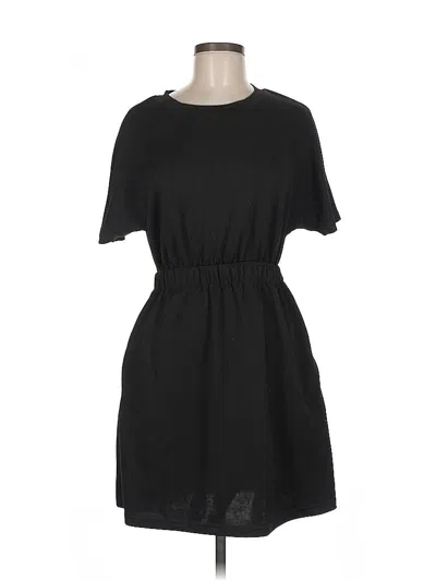 Pre-owned Unbranded Casual Dress In Black