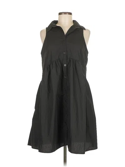Pre-owned Unbranded Casual Dress In Black