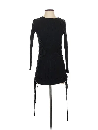 Pre-owned Unbranded Casual Dress In Black