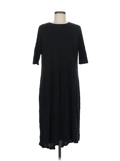 Pre-owned Unbranded Casual Dress In Black