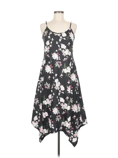 Pre-owned Unbranded Casual Dress In Black