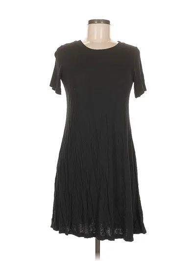 Pre-owned Unbranded Casual Dress In Black