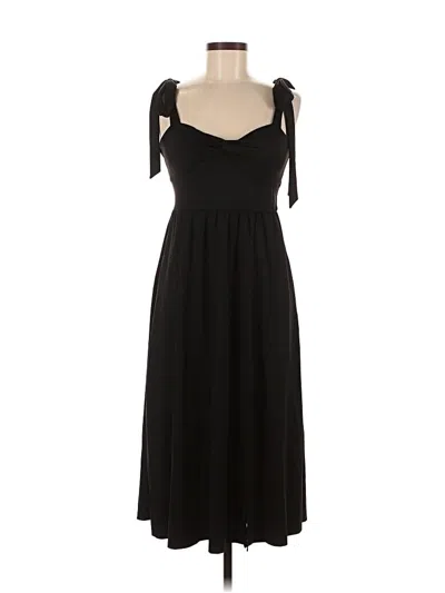 Pre-owned Unbranded Casual Dress In Black