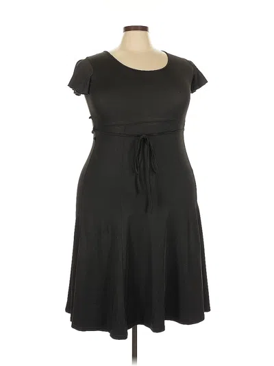 Pre-owned Unbranded Casual Dress In Black