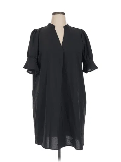Pre-owned Unbranded Casual Dress In Black