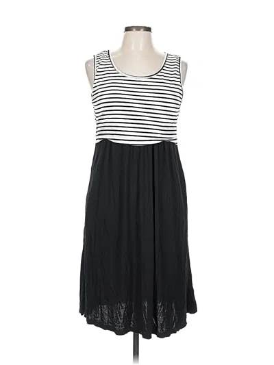 Pre-owned Unbranded Casual Dress In Black