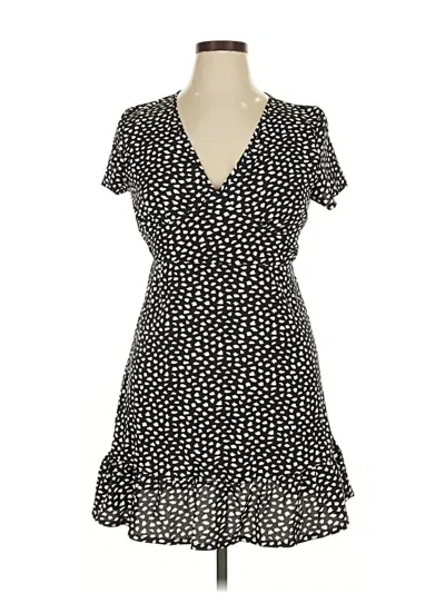 Pre-owned Unbranded Casual Dress In Black