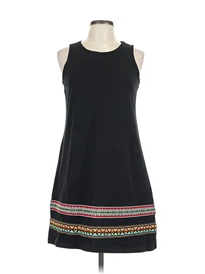 Pre-owned Unbranded Casual Dress In Black