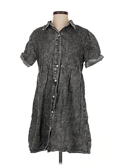 Pre-owned Unbranded Casual Dress In Black