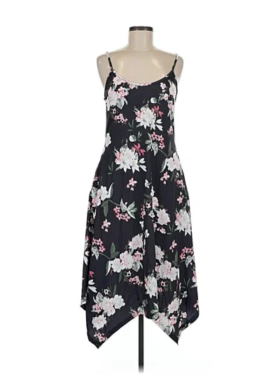 Pre-owned Unbranded Casual Dress In Black