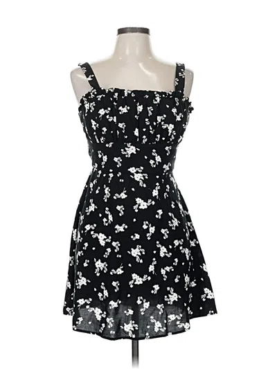 Pre-owned Unbranded Casual Dress In Black