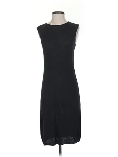 Pre-owned Unbranded Casual Dress In Black