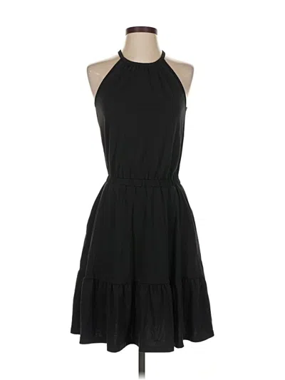 Pre-owned Unbranded Casual Dress In Black