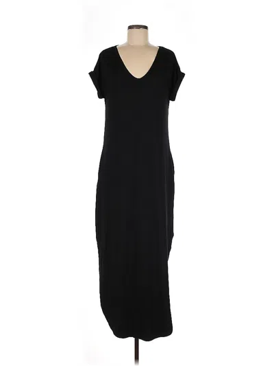 Pre-owned Unbranded Casual Dress In Black