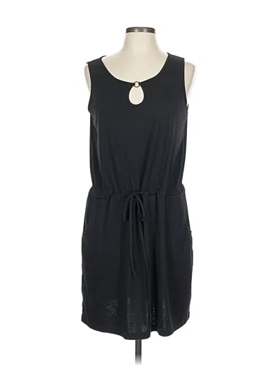 Pre-owned Unbranded Casual Dress In Black